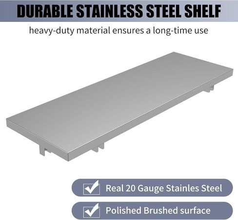 36 x12 inch Concession Shelf, Folding Stainless Steel Wall Shelf for Food Trailer & Concession Window, Space-Saving Metal Food Serving Shelves in Saudi Arabia