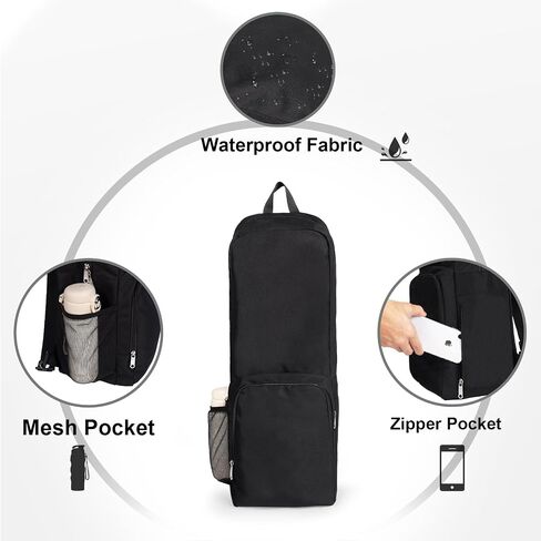 Yoga Mat Bag Carrier Side Mesh Zipper Pocket Waterproof Wet Compartment Lightweight Yoga Bag for Mat in Kuwait
