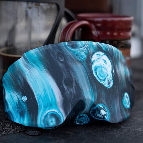 BLACKSTRAP Goggle Cover, Easy On, Easy Off Goggle Lens Protection, One Size Fits Most Goggles, 100% Upcycled Fabric in Kuwait