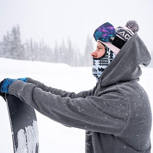 BLACKSTRAP Goggle Cover, Easy On, Easy Off Goggle Lens Protection, One Size Fits Most Goggles, 100% Upcycled Fabric in Kuwait