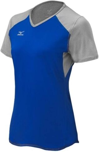 قميص كرة الطائرة للسيدات من Mizuno Techno VI بأكمام قصيرة in Saudi Arabia