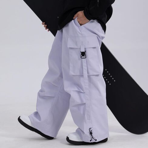 SNOWVERB سروال رجالي شتوي دافئ للثلوج فضفاض مقاوم للماء على الجليد سروال فضفاض مناسب للتزلج in Kuwait