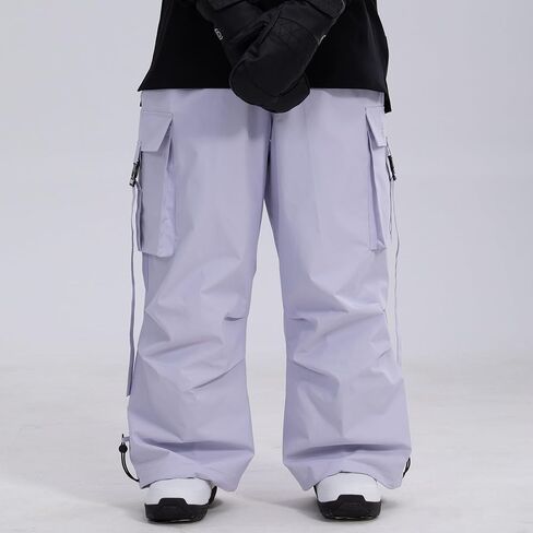 SNOWVERB سروال رجالي شتوي دافئ للثلوج فضفاض مقاوم للماء على الجليد سروال فضفاض مناسب للتزلج in Kuwait