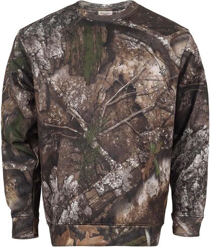 Realtree Apx التمويه الصوف الأداء Crewneck البلوز للجنسين الكبار ملابس الصيد in Kuwait