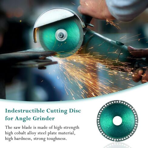 Mornajina ‎5 Packs 4 Inch Indestructible disc for Grinder, Indestructible Disc 2.2 for Angle Grinder 7/8" (Model 100/115/125), Cutting Discs for Smooth Cutting, Chamfering, Grinding of All Materials in Kuwait