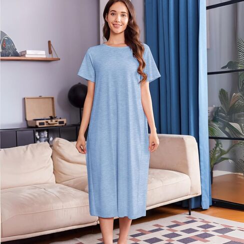 Deyeek Open Back Hospital Gowns for Women Post Shoulder Surgery Dress after Rotator Cuff Tear Away Adaptive Clothing in Kuwait