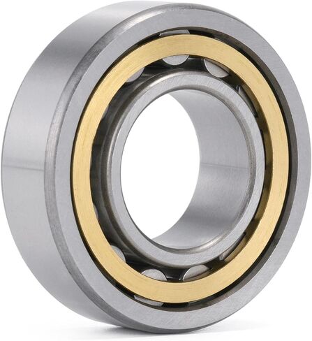 XIKE 1 Pcs NU205M Cylindrical Roller Bearings 25x52x15mm, Fits DIY/Motor/Turbines/Compressors/Reducer/Gearbox, Industrial/Agricultural/Engineering/Garden Machinery. in Saudi Arabia