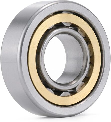 XIKE 1 Pcs NU205M Cylindrical Roller Bearings 25x52x15mm, Fits DIY/Motor/Turbines/Compressors/Reducer/Gearbox, Industrial/Agricultural/Engineering/Garden Machinery. in Saudi Arabia