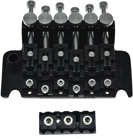 KAISH Whole Set Stainless Steel Tremolo Fine Tuner Screws String Insert Block Saddle Mounting Screws Locking Nut & String Lock Screws for FR in Kuwait