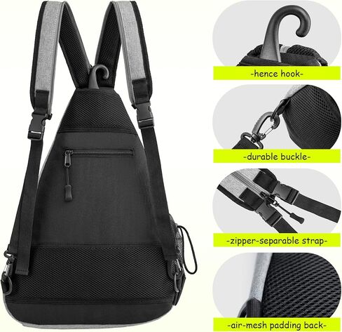 حقيبة هيمال بيكل بول - كرة بيكلبول قابلة للتعديل، التنس، حقيبة ظهر لكرة المضرب - حقيبة ظهر بيكلبول مع حامل زجاجة مياه للرجال in Kuwait