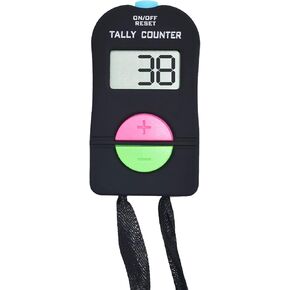 VANVENE Electronic Hand Clicker Counter,Easy to Operate Tally Counter, Supermarket People Flow Manual Additio Subtraction Counter Clicker,for Golf/Football Sports