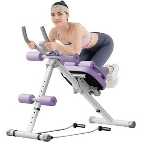 Wooa Ab Machine, Adjustable Ab Trainer Machine, Ab Workout Equipment, Ab Machine for Stomach Workout, Ab Workout Machine