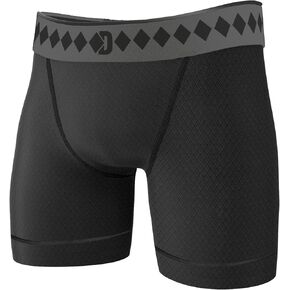 Diamond MMA Compression Performance Short with Built-in Jock Strap Black