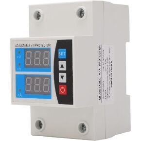 Hilitand Over Under Voltage Protector 2 Display Self Resetting Current Limit Din Rail Protective Device 240V to 300V 63A