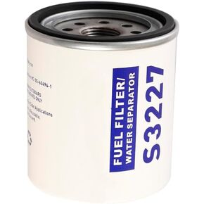 S3227 Marine Fuel Filter Fuel Water Separator element Replacement For Marine Outboard Motor Mercury Replaces# S3227, 18-7948, 9-37882, 320R, 490R-RAC-01, 18-7922, 18-7922-1