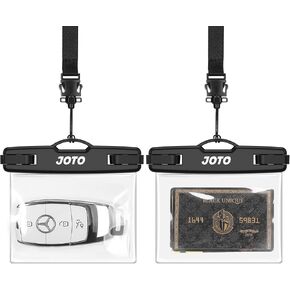 JOTO 2 Pack Waterproof Key FOB Holder Pouch with Keychain, Small Waterproof Pouch Dry Bag Car Key Case for Swimming Money Credit ID Card Cash, Waterproof Wallet for Jeep Honda Toyota Nissan