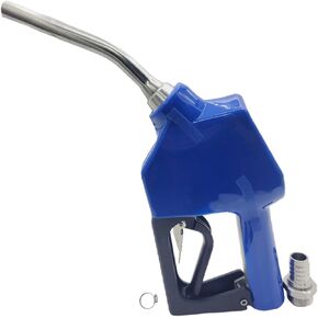 3/4"inch Automatic Shut-off Stainless Steel Diesel Exhaust Fluid (DEF)/Antifreeze Nozzle with NPT Female Thread,Three Notch Hold Open Clip&360 degree Rotating Connector 1/2"(15MM) Spout
