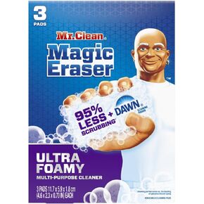 Mr. Clean Magic Eraser Ultra Foamy Multi Purpose Cleaner, 3ct in Kuwait