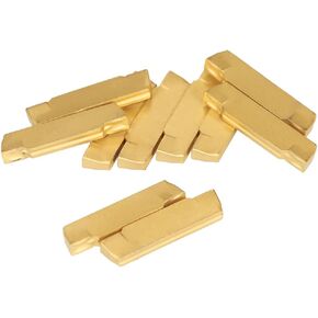 10pcs/box MGMN200-G 2mm Width Carbide Inserts for MGEHR/MGIVR Lathe Grooving Cut-Off Tool