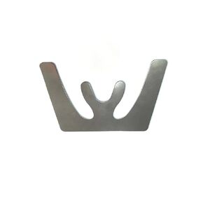 Dental Stainless Steel Fox Plane Plate Autoclavable Occlusal Maxillary Casting Jaw Plate for Fabricating Dentures