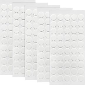 250 قطعة من النقاط اللاصقة ذات الوجهين، نقاط أكريليك شفافة مقاس 0.4 بوصة مع غراء قوي. قابلة للإزالة ولا تترك أثرًا ومقاومة للماء. مناسبة للفصول الدراسية والمكتب والحرف اليدوية in Kuwait