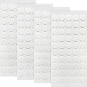 200 قطعة من النقاط اللاصقة مزدوجة الجوانب، نقاط أكريليك شفافة مقاس 0.4 بوصة مع غراء قوي. قابلة للإزالة ولا تترك أثرًا ومقاومة للماء. مناسبة للفصول الدراسية والمكتب والحرف اليدوية in Kuwait