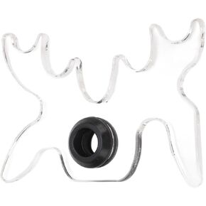 Keenso Billiard Bridge Head, Portable Clear Bridge for Pool Table, Suitable for Most Billiard Cues
