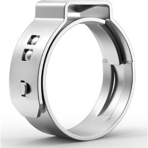 Bates- PEX Cinch Clamp Rings, 3/4", 50 Pack, Stainless Steel, Pex Clamps, Pex Rings, Pex clamp, Pex Pipe Clamps, Crimp Clamps, 3/4 Pex Crimp Rings, 3/4 Pipe Clamp, 3/4 Pex Clamps, 3/4 Pex Clamp