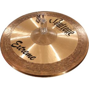 زوج قبعات Soultone Cymbals EXT-HHT14-14 بوصة من Soultone Cymbals Extreme Hi Hats