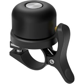 Bicycle Bell for Apple AirTag 120dB, AirTag Bike Mount GPS Tracker Waterproof Classic Brass Holder Hides Air Tag Under Bike Bell Anti-Theft