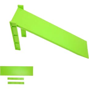 2 Sets Inclined Plane Clear Scale Strong Easy Plastic Inclined Plane School Physics Teaching Slant Plates for Education Experiment Student Model Inclined Plane Clear Scale Teaching Facility