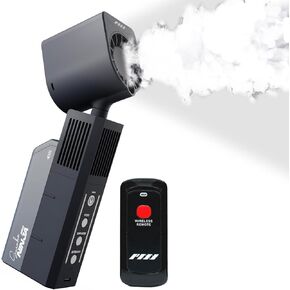 PMI SmokeNINJA Portable Fog Machine, Exclusive Third-Generation Haze Nozzle with Bluetooth Connectivity for Cinematic Haze and Studio Use, Perfect for Studio and Cinematography(PRO HAZER KIT)