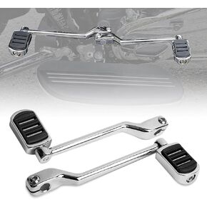 psler Heel Toe Shift Pegs, Motorcycle Front and Rear Levers with Shifter Pegs for 1986-2017 FL Softail, 2008-later Trike and 1988-2023 Touring Road King Road Glide Street Glide Electra Glide, Chrome