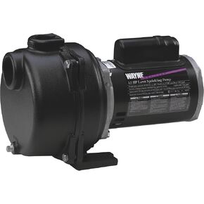 واين هورس باور، أخضر WLS200 2 HP مضخة رش العشب عالية الحجم من الحديد الزهر