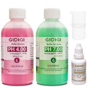 pH Cleaning Solution 250ml*2 and pH Electrode Storage Solution 30ml* 1
