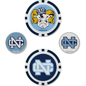 Team Effort LE Ball Marker Set NCAA North Carolina Tar Heels