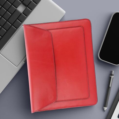 حافظة جلدية لجهاز iPad 12 Pro 3/4/5/6 Gen Remarkable 2 حافظة iPad 11 حافظة جلدية للكمبيوتر اللوحي للرجال والنساء - بني in Kuwait