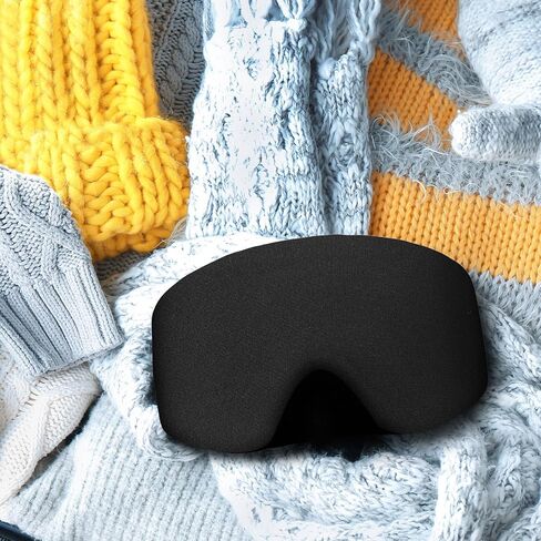 4 Pieces Ski Snowboard Goggle Cover Sleeve, Goggle Cover Microfiber Protective Lens Scratch Dust Protection for Travel Apres in Saudi Arabia