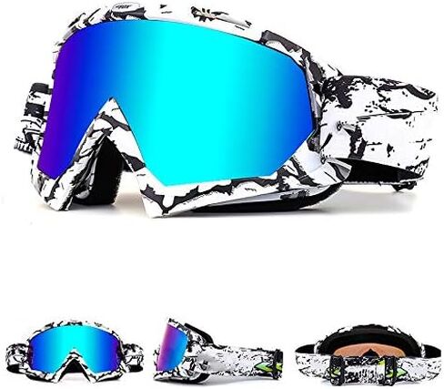 Zsling OTG Ski Snow Goggles, UV Protection Anti Fog Snowboard Goggles for Men Women Youth in Kuwait