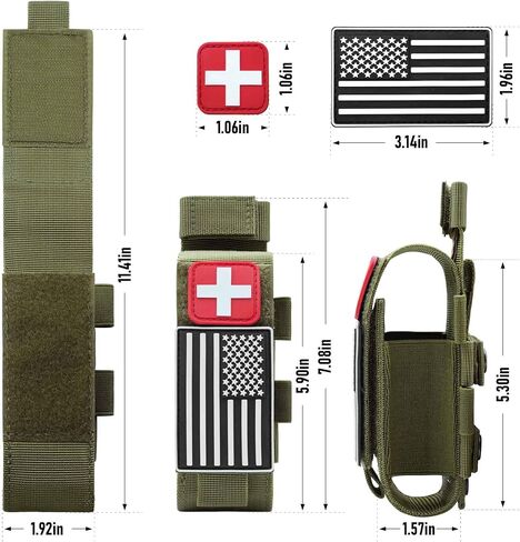 Upgrade 1000D Laser Cut Molle Tourniquet Holder, Heavy Duty Tactical Molle Tourniquet Pouch Holder in Saudi Arabia