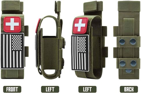 Upgrade 1000D Laser Cut Molle Tourniquet Holder, Heavy Duty Tactical Molle Tourniquet Pouch Holder in Saudi Arabia