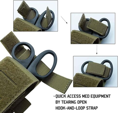 Upgrade 1000D Laser Cut Molle Tourniquet Holder, Heavy Duty Tactical Molle Tourniquet Pouch Holder in Saudi Arabia