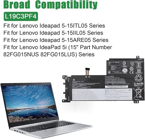 استبدال بطارية الكمبيوتر المحمول L21M4PE3 SB11F38368 5B11F38367 لجهاز Lenovo IdeaPad Yoga 7 16IAP7 14IAL7 14ARB7 Series L21L4PE0 SB11F38382 L21B4PE2 15.36V 71Wh in Saudi Arabia