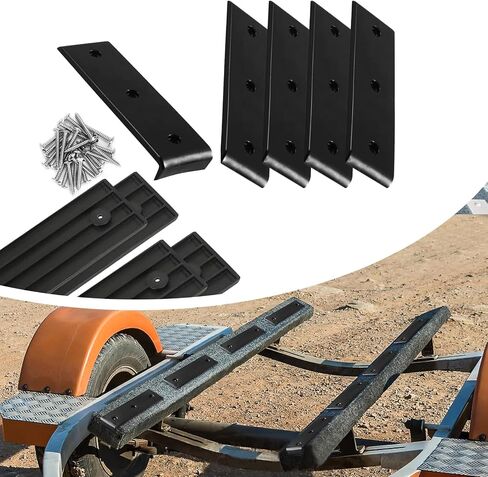 Boat Trailer Slides White&Black in Kuwait