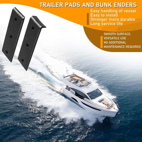 Boat Trailer Slides White&Black in Kuwait