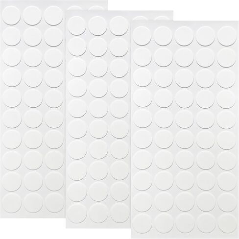 150 قطعة من النقاط اللاصقة ذات الوجهين، نقاط أكريليك شفافة مقاس 0.6 بوصة مع غراء قوي. قابلة للإزالة ولا تترك أثرًا ومقاومة للماء. مناسبة للفصول الدراسية والمكتب والحرف اليدوية in Kuwait