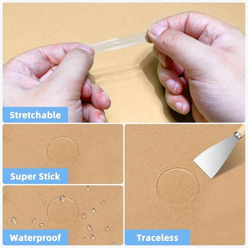 250 قطعة من النقاط اللاصقة مزدوجة الجوانب، نقاط أكريليك شفافة مقاس 0.8 بوصة مع غراء قوي. قابلة للإزالة ولا تترك أثرًا ومقاومة للماء. مناسبة للفصول الدراسية والمكتب والحرف اليدوية in Kuwait