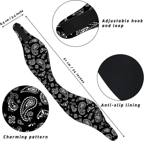 4 Pieces Swimming Headband Swimming Ear Band Adjustable Swim Headband Keeping Water Out Ear Protection Headband for Kids Adults Surfing Bathing Kayaking (Delicate Style) in Saudi Arabia