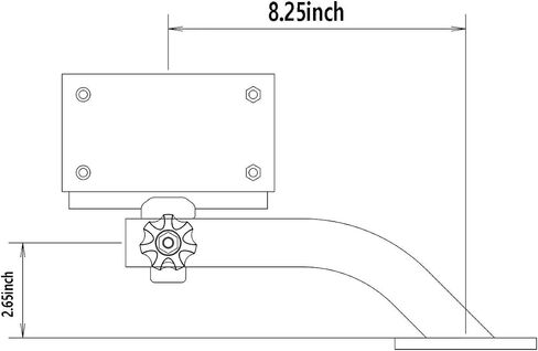 Brocraft Deck Mount Trolling Motor Bracket in Saudi Arabia