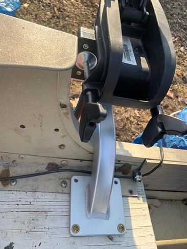 Brocraft Deck Mount Trolling Motor Bracket in Saudi Arabia